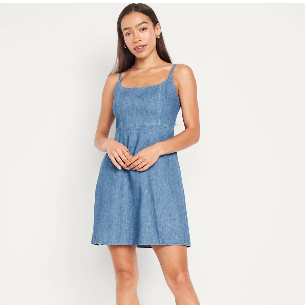 Old Navy Fit & Flare Cami Mini Dress